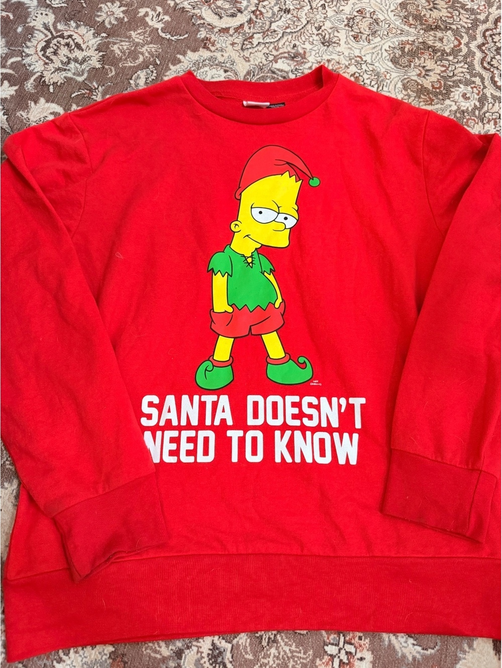 Women’s long sleeve Christmas sweater